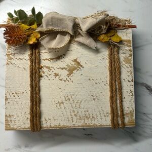 Wooden picture frame